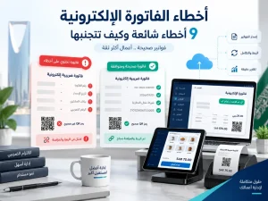 أخطاء الفاتورة الإلكترونية في السعودية وكيف تتجنبها